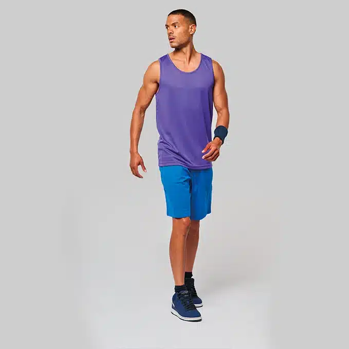 Canottiera uomo fitness personalizzata